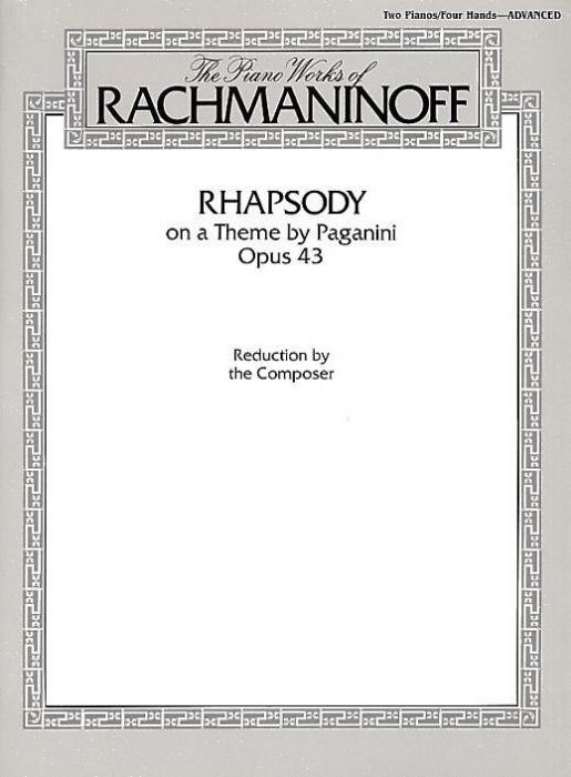 Opere di Rachmaninov: elenco. Famose opere di Rachmaninov