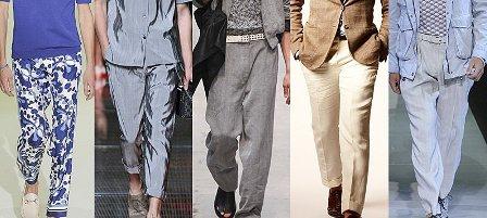 Pantaloni alla moda - tendenze della stagione 2013 nella moda maschile